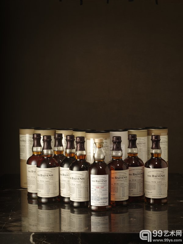 Lot 406 The Balvenie Tun 1401 Batch 1-9