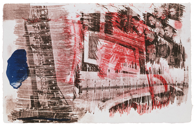 Subtotal (from Stoned Moon Series), 1971 Lithograph 20.3 × 31.8 cm