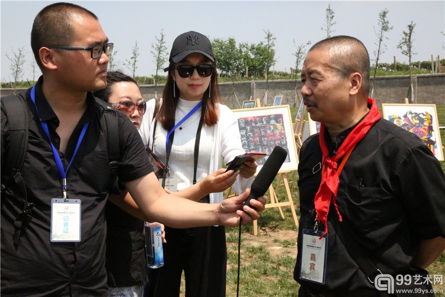 “一带一路”为主题 第三届中国•西安国际少儿美术节盛大启幕1
