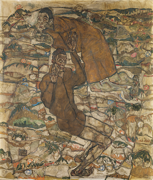悬浮（盲人II），1915，利奥波德博物馆藏