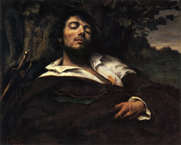 Gustave Courbet,The Wounded Man