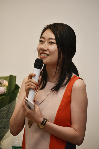 共同艺术中心艺术总监赵轶女士致辞