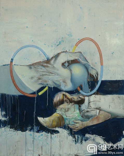 《皈依 》布面油画 150X120cm  2016 陈尚昌
