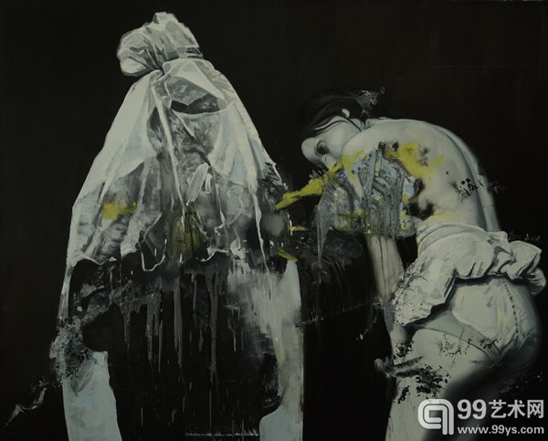 《如果》120x150cm -布面油画-2016-陈尚昌