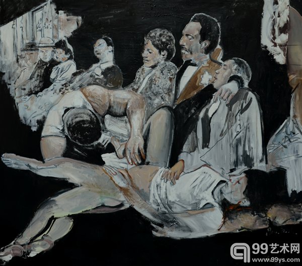 《天堂门》 布面油画 160x180cm 2016年 陈尚昌