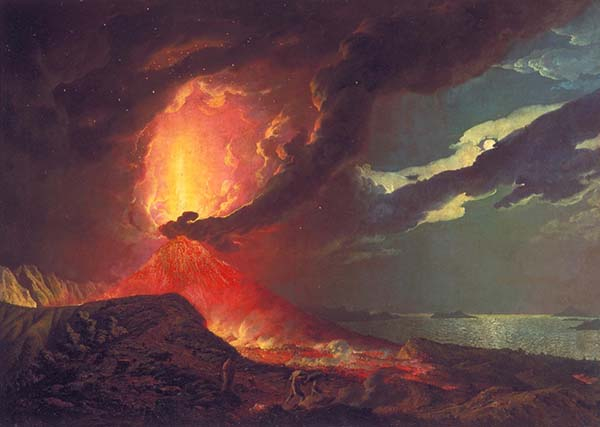 约瑟夫·赖特，维苏威火山爆发，1776-80 