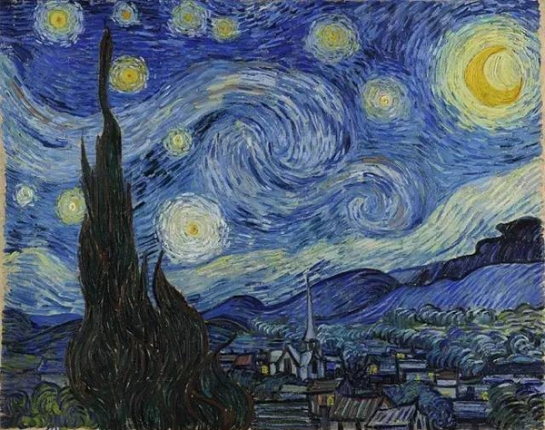 文森特·梵高的《星空》 1889