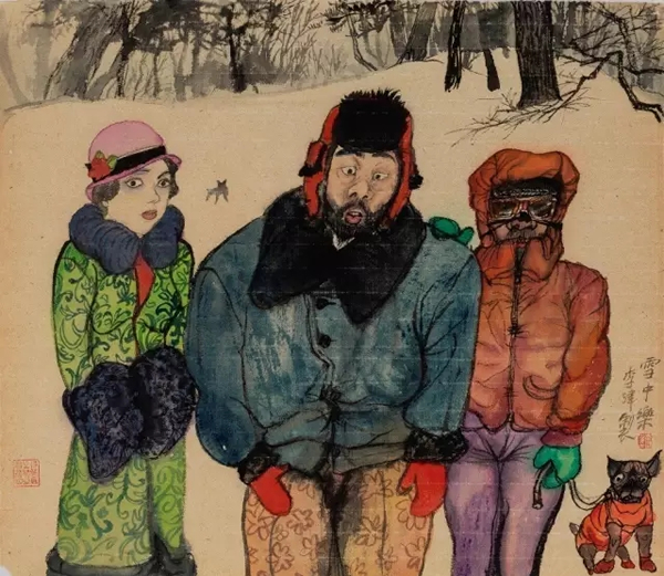 《雪中乐》