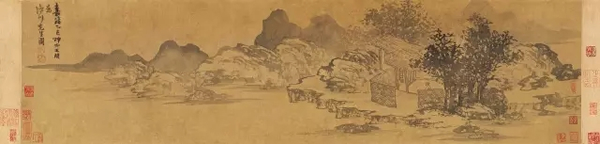 王问（1497-1576） 溪山隐居   