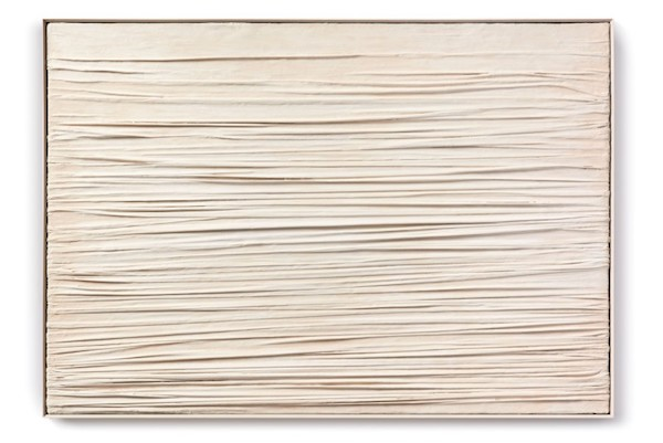 Piero Manzoni作品Achrome（1958–1959）