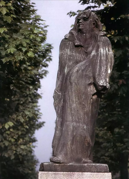 《巴尔扎克纪念碑》），1898，青铜雕塑