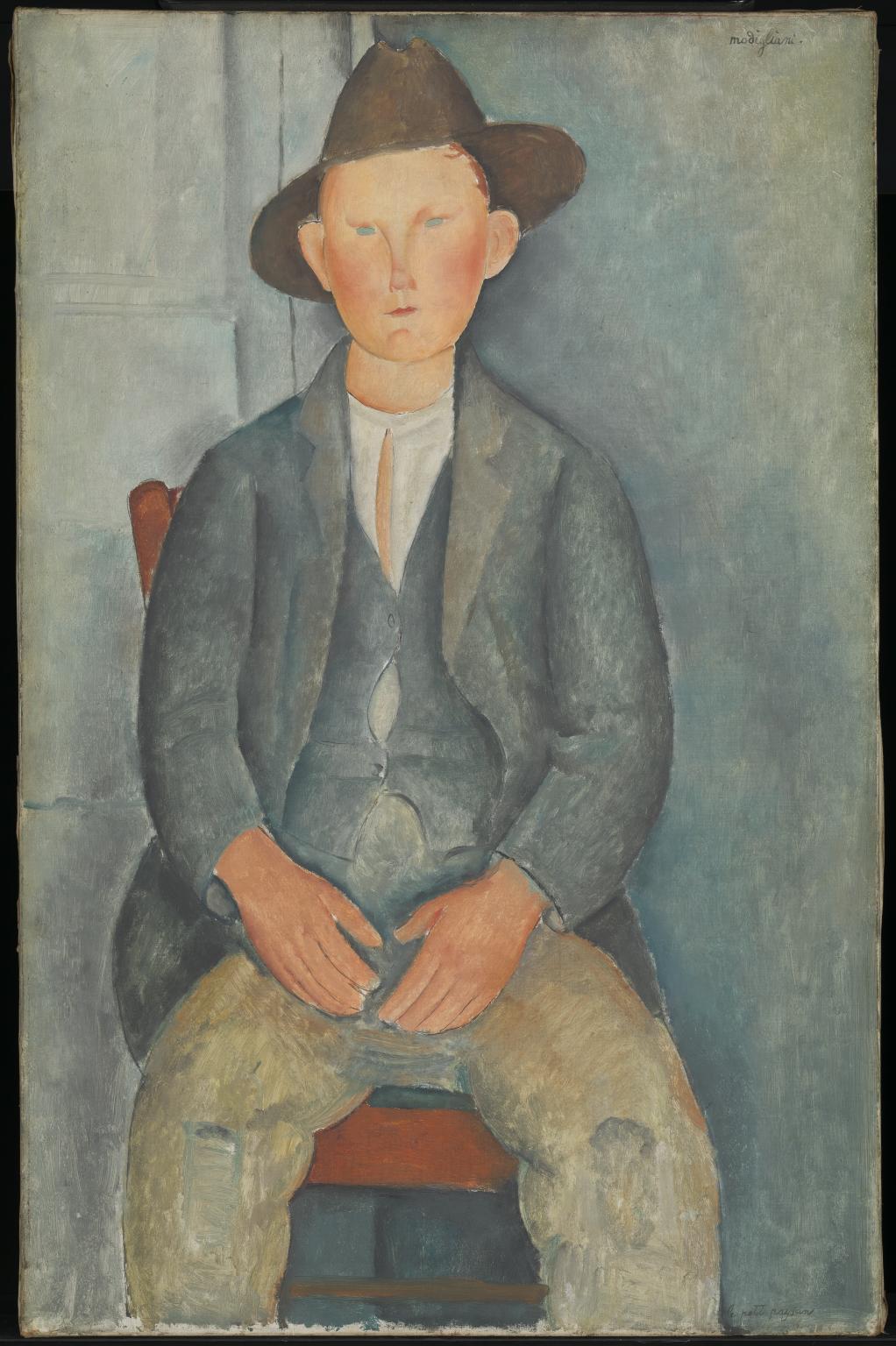 Amedeo ModiglianiThe Little Peasantc. 1918 Tate Photo © Tate