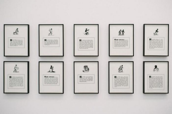 Glenn Ligon “The Runaways” – Image by Jason Meintjes