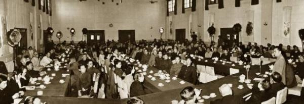1957年5月14日，北京中国画院成立大会。