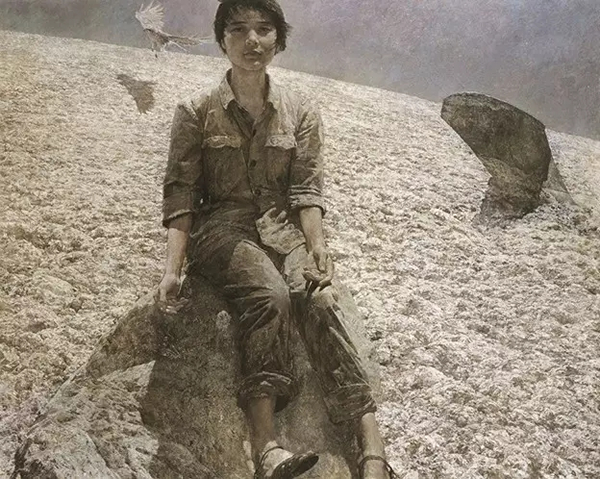 1984 青春 布面油画