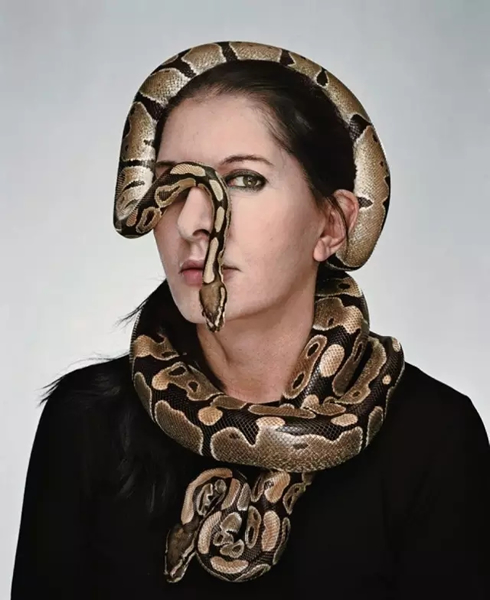 艺术家玛丽娜·阿布拉莫维奇（Marina Abramović）