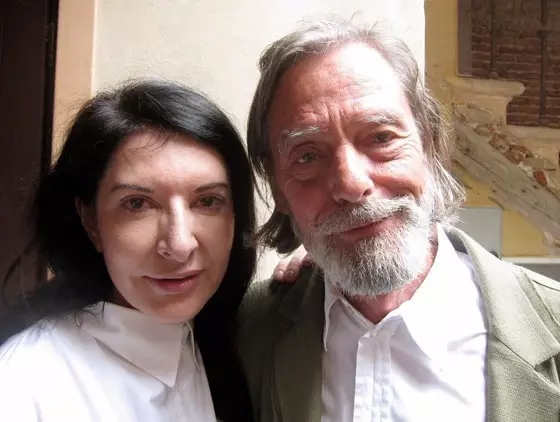  艺术家玛丽娜·阿布拉莫维奇（Marina Abramović）与乌雷（Ulay）