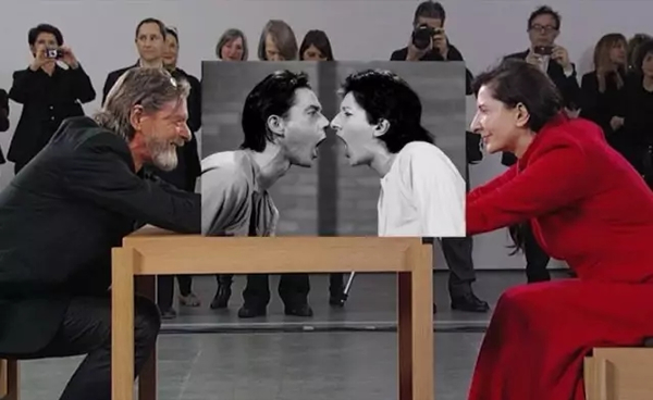 艺术家玛丽娜·阿布拉莫维奇（Marina Abramovi?）与乌雷（Ulay）