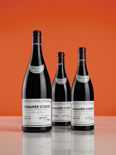 Romanée-Conti，1990年，1瓶