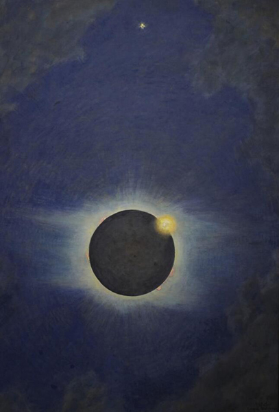 巴特勒，《1923年的日食》（Eclipse in 1923）