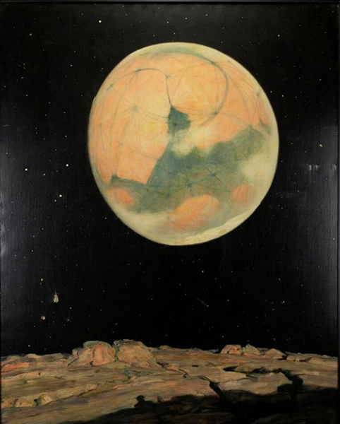 巴特勒，《从火卫一看火星》（Mars as Seen from Phobos）