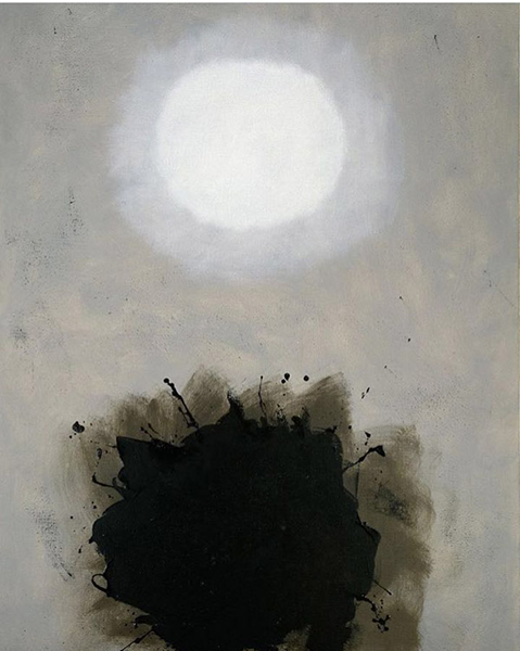 阿道夫·戈特利布，《雾》，1961，古根海姆博物馆藏