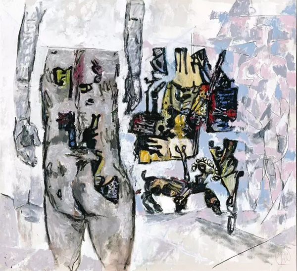 《奥菲鲁斯》，260x285，布面油画，2004