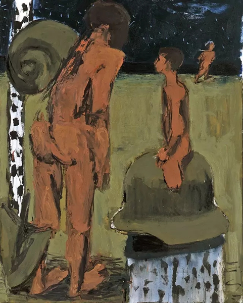 《无题》，162x130,布面油画，2008