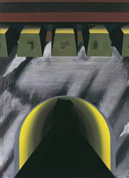 《田园风光·二》，275x201，布面油画，1969