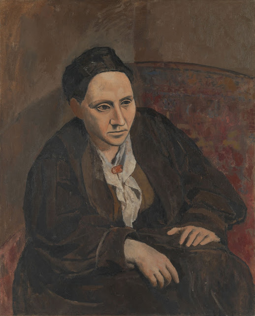 毕加索，《格特鲁德·斯泰因》，1905-1906年