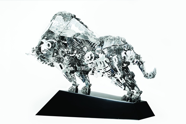 Art WeMe Contemporary Gallery from Malaysia, Xia Hang, Earthquakeer, Stainless Steel, 180x100x80cm, 2017