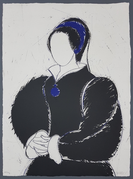 ATR Gallery from Spain, Manolo Valdes, Don Juan, Etching, 74 x 55cm, 2007