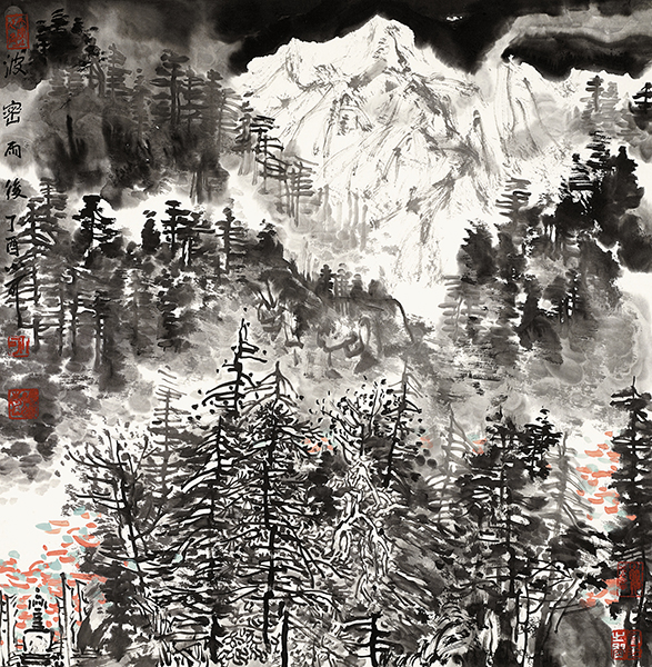 李小可-2017-75（XZ-294）XC《波密雨后》 2017年 68.5x70cm
