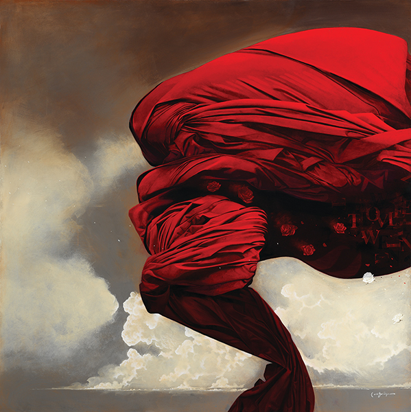 Lethbridge Gallery from Australia, Brett Lethbridge, Sow The Wind, Acrylic on canvas, 150 x 150cm, 2006