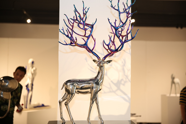参展作品展览现场