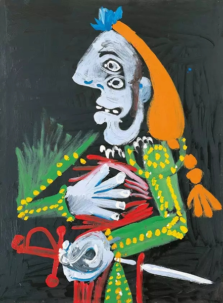 毕加索，《斗牛士》，1970年