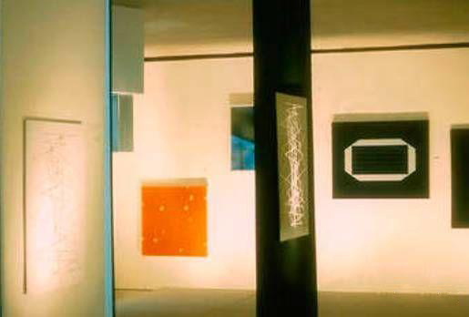 1965 年四月 Noll 的《计算机生成图像》画展/图片来自 Compart