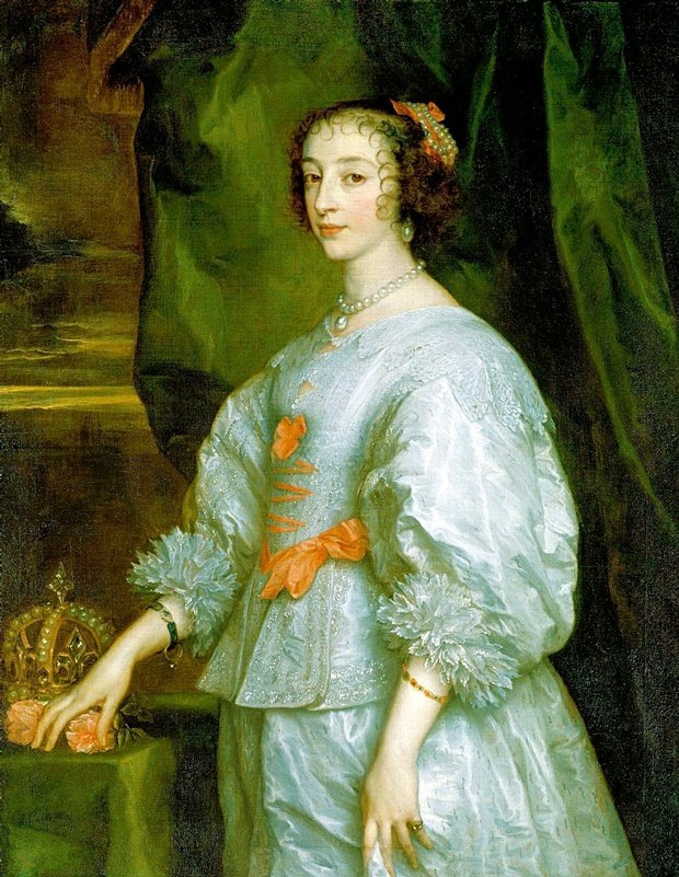 亨利埃塔·玛丽亚(henrietta maria of france)