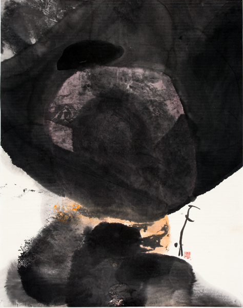 王川 7号 纸本水墨 1986 87×68cm
