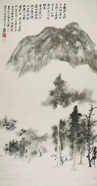 张大千  三巴话旧