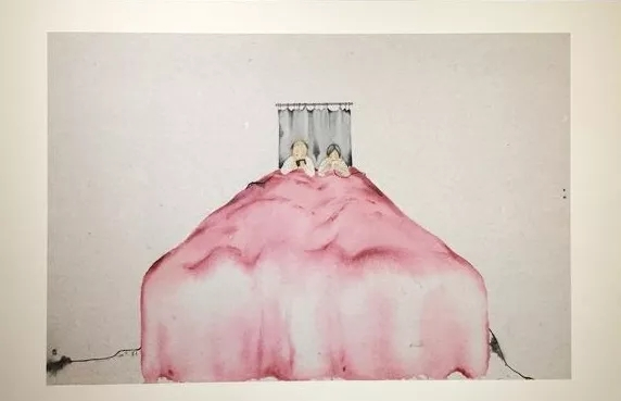 大床 150×220cm 绢本水墨 2017