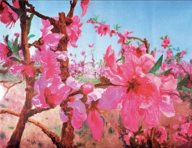 LOT 189周春芽 （b.1955），《盛桃》，平板版画HC3/10， 74×92cm 