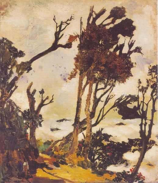 朱德群 《八仙写生》1953年 布面油画 72x60cm
