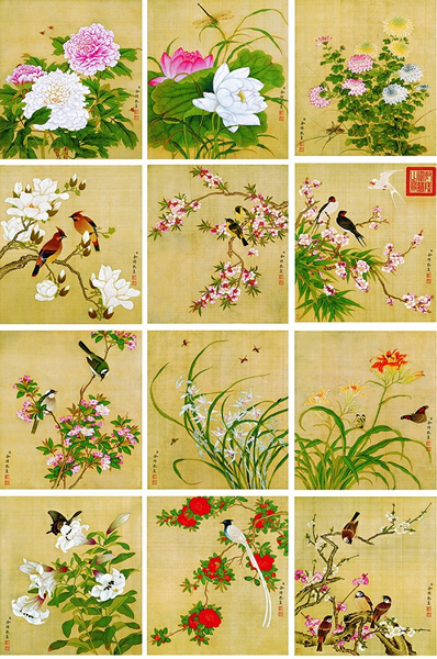 余穉《花鸟图册》
