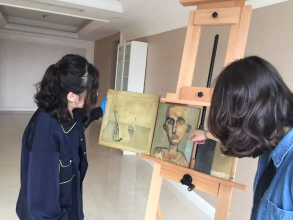 成都门德修复工作室现场修复工作照
