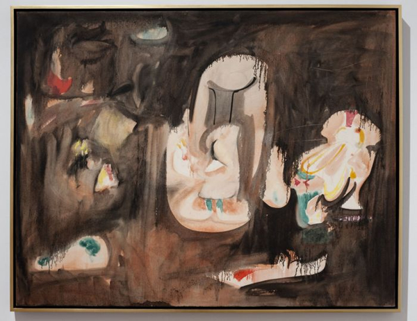 Arshile Gorky, Pastoral, ca. 1947. Photo by Constance Mensh for the Philadelphia Museum of Art. © 2017 The Arshile Gorky Foundation / Artists Rights Society (ARS), New York. Courtesy of The Arshile Gorky Foundation and Hauser & Wirth.