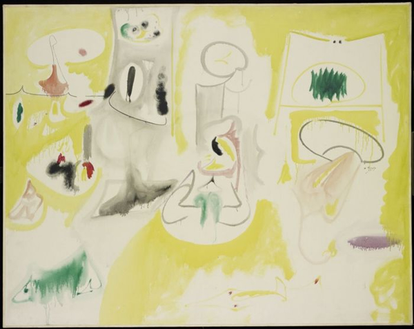 Arshile Gorky, Pastoral, 1947. © 2017 The Arshile Gorky Foundation / Artists Rights Society (ARS), New York. Courtesy of The Arshile Gorky Foundation and Hauser & Wirth.