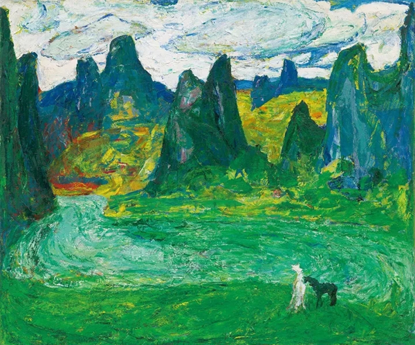 罗尔纯 阳朔风景