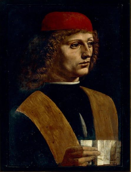 《音乐家的肖像》（Portrait of a Musician） 1486年-1487年