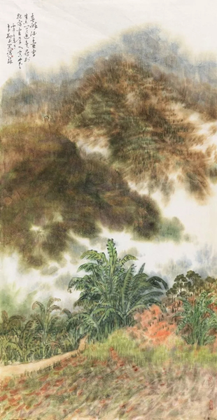 2340  李翔 雨后春山